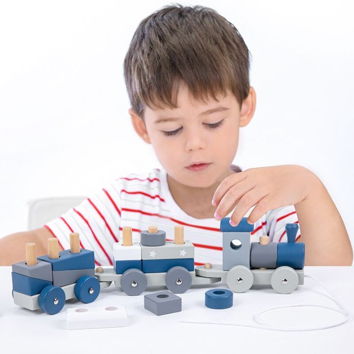 Stacking%20Train%20Classic%20Wooden%20Toddler%20Toy%20(20pcs)%20Hand%20Eye%20Coordination%20Shape%20Sorter%20Educational%20Children%20Toys%20-%20Image%204