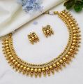 Indian Choker Jewelry Set Indian Necklace Set Golden Jewelry Set Gift For Her Indian Fashion jewelry.