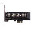 NVMe PCIe M.2 NGFF SSD to PCIe x1 adapter card PCIe x1 to M.2 card with bracket. 