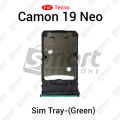 Tecno Camon 19 Neo CH6i Dual SIM Tray Replacement Slot Holder with Opening Needle (Sim Ejector). 