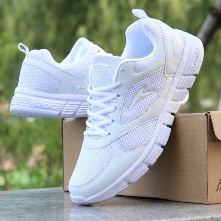Spring and Summer Leather Surface Sneakers Waterproof Casual Shoes