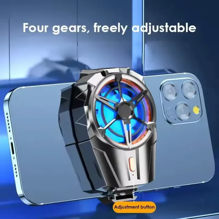 Timack%C2%AE%20New%20X52%20Cooling%20Fans%20For%20Mobile%20Phone%20Rechargeable%20Battery%20Silent%20Cooler%20Three%20Speed%20Adjustable%20Cell%20Phone%20Gaming%20Radiator%20-%20Image%204