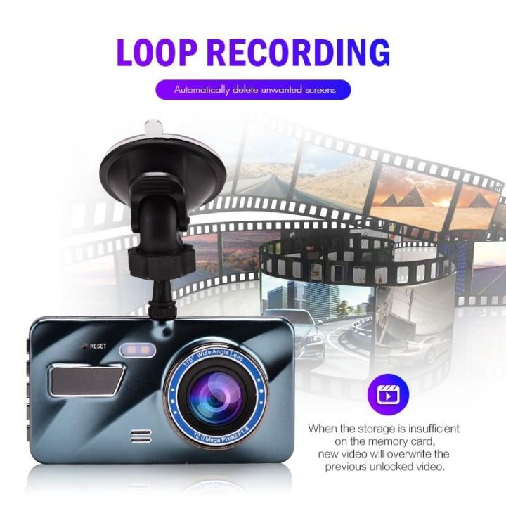 TOHAYIE%20J16%20Car%20DVR%20Video%20Recorder%20Dash%20Camera%201080P%20Single%20Lens%203.6%20Full%20HD%20G%20Sensor%20Portable%20Cycle%20Recording%20Dash%20Cam%20Dashcam%20(with%208G%20TF%20Card)%20-%20Image%205