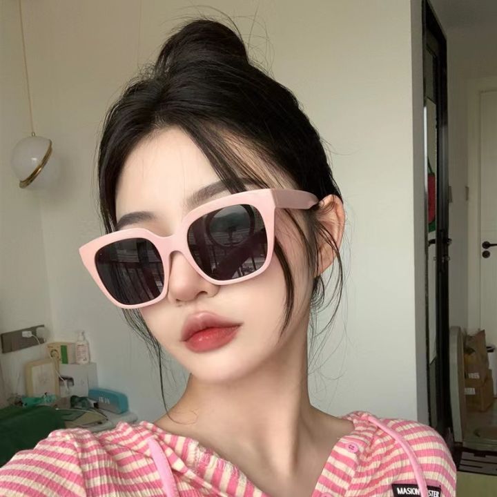 Simple Vintage Sunglasses Wholesale ins Internet-Famous Sunglasses Men's and Women's Large Frame sunglasses Sun Shading Sun Glasses