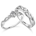 Emulation Couple Rings Adjustable Size.