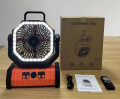 Rechargeable fan and Light.