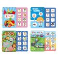 Quiet Busy Book Montessori Early Educational Toy For Toddler Preschool Activity Busy Board Animal Numbers Matching Puzzle Game. 