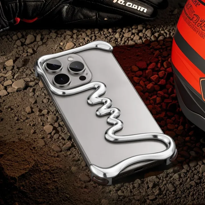 Metal%20Bare%20Frame%20Case%20for%20iPhone%2016%20Pro%20Max%20Racetrack%20Shaped%20Cool%20Design%20Aluminum%20Alloy%20Bumper%2015%20Pro%20Max%2014%20Plus%20Shockproof%20Grade%20Shell%20Borderless%20-%20Image%207
