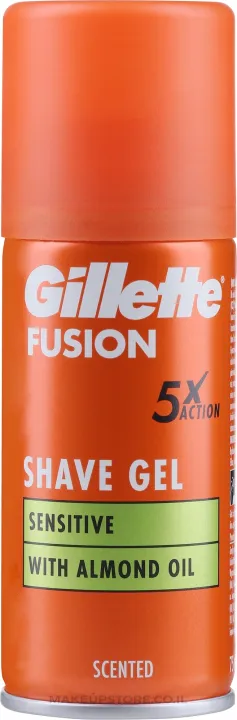 Men's%20care%20International%20Uk%20product%20Gillette%20Fusion%205x%20Action%20Shave%20Gel%20WIth%20Almond%20Oil%2075%20ml%20-%20Image%203