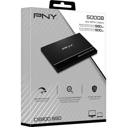 PNY%20CS900%20500GB%202.5"%20SATA%20Internal%20SSD%20-%20Image%202