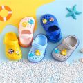Children New Cute Cartoons Kids Mules Clogs Summer Croc Garden Beach Slippers Sandals Cave Hole Baby Shoes For Boys Girls. 