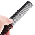 Monja1Pc Hair Comb Anti-static Carbon Fine Tooth Brush Barber Hair Detangling Combs Hairdressing Hair Care Styling Tool DIY Home. 