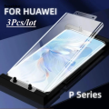 3 Pcs For HUAWEI Pura 70 Ultra P30 P40 Pro+P50 P60 P70 Pro Glass Screen Protector Explosion-proof Protective with Install Kit. 