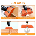 Drill Guide 30 45 90 Degree Angle 4 Size Drill Hole Lag Screw Drill Template Jig for DIY Wood Crafts Stair Wire Handrail Durable. 