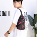 Men Shoulder Bag Fashion Messenger Bags Shoulder Crossbody Men's Sling Women's Sports Travel Pack Messenger Chest Bag for Man.