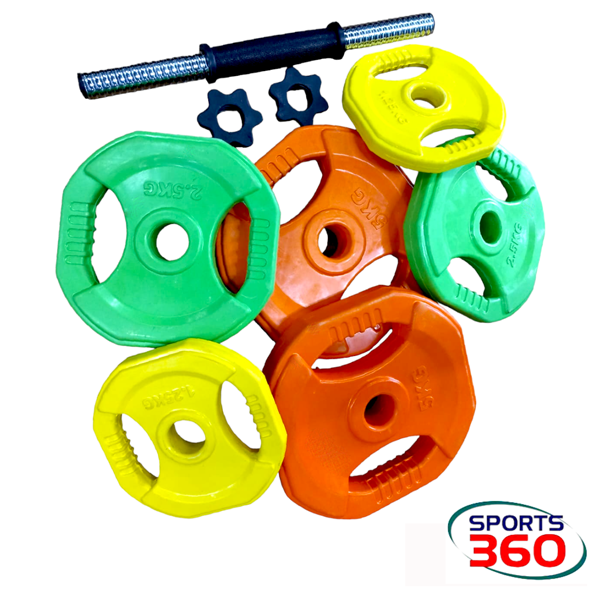 Dumbbell%20Weight%20Plate%20(1.25kg%20to%205kg)%20with%20Dumbbell%20Stick%20Adjustable-1set%20Regular%20Hole%20-%20Image%202