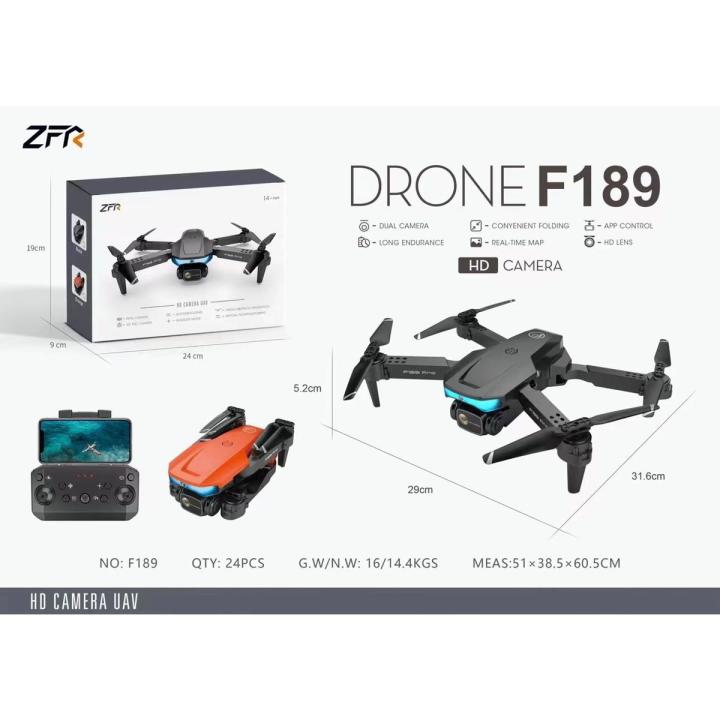 F189 Pro-With V.2 2023 4K HD Dual Camera Obstacle Avoidance Sensor(Combo), Intelligent Obstacle Avoidance ,Gravity Sensor, Propeller Guards, Remote Control 2.4G 4CH Foldable RC Quadcopters with FPV, drone camera, camera drone, mini drone camera