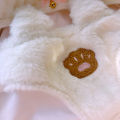 Superman Girls Plush Bear Underwear Cute No Steel Rings Gather Cat Claw Bra Set Comfortable Women Lingerie with Panties Suit. 