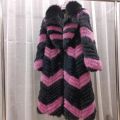 Furyoume Hot 2024 Women Winter Coat Real Fox Fur Coat X-long Luxury Clothes Natural Fluffy Fur Jacket Ladies Fashion Streetwear.