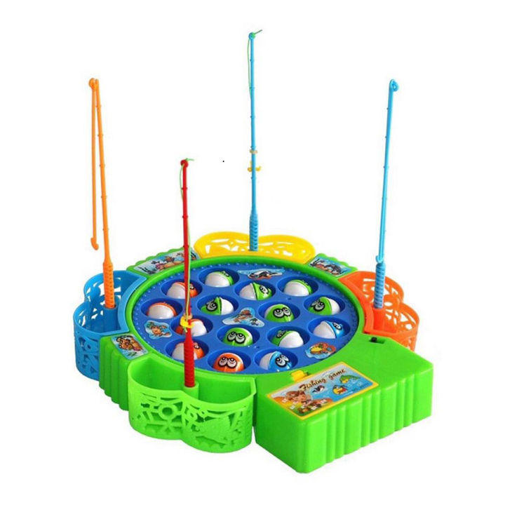 Fishing Board Game Toy Set for Kids Fish Shape Board