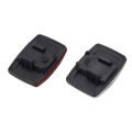 1 Pair Cycle Bicycle Bike Light Reflector Rear Front For Handlebar & Saddle Bar.