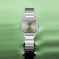 Custom Logo OEM Watch Round Shape Steel band Japan Movement Ladies Watches 3Bar Water Resistant Woman Bracelet Quartz Watch.