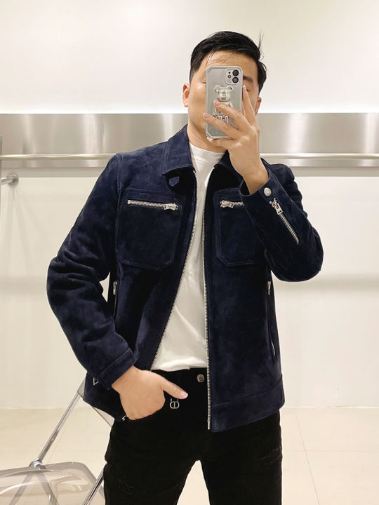 Imported%20Lambskin%20Short%20Leather%20Jacket%20Men's%20British%20Suede%20Leather%20Jacket%20Slim%20Fit%20Motorcycle%20Jacket%20-%20Image%204