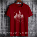 Trendy Brand T-shirt Men's 2025 New Short-sleeve Summer Trendy Pure Cotton Boys T-shirt Men's.