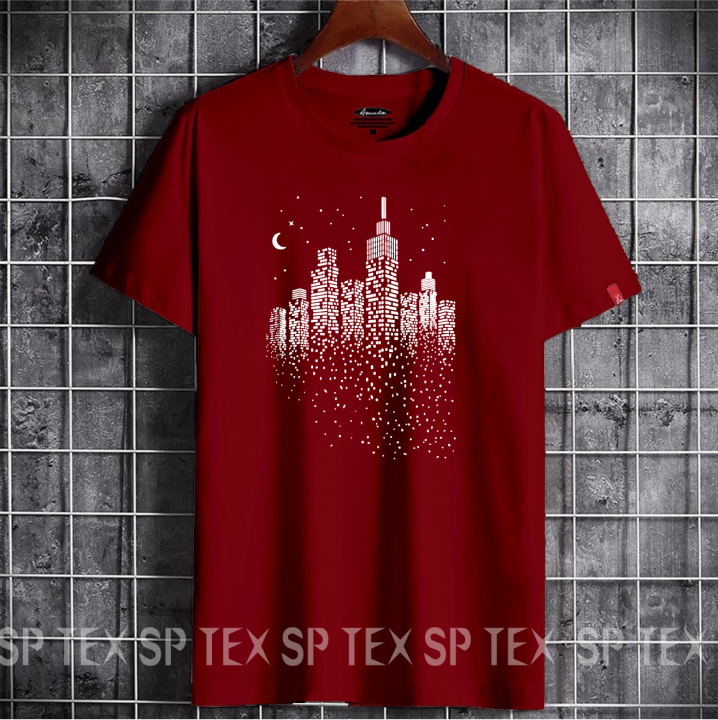 Trendy Brand T-shirt Men's 2025 New Short-sleeve Summer Trendy Pure Cotton Boys T-shirt Men's