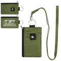 Cross-border hot mining RFID coin purse signal shielding mini thin small wallet anti-theft card bag hanging bag men and women.