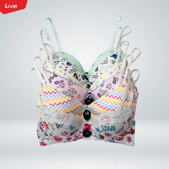 For%2030%20Size%20Women's%20Non%20Wire%20Padded%20Push%20Up%20Bra%20From%20Levin%20-%20Image%202