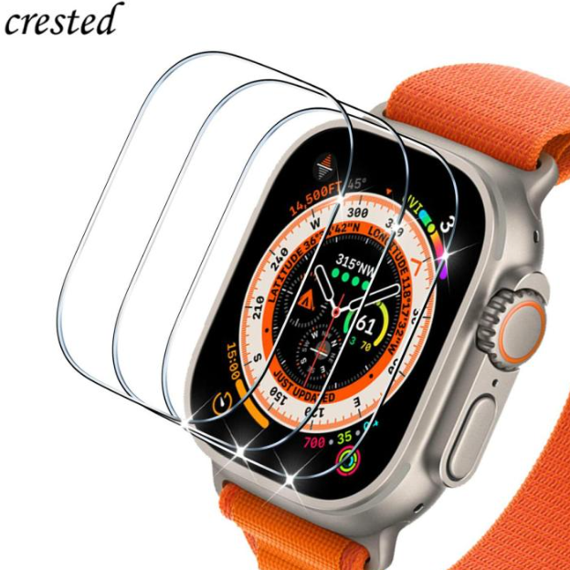 Apple Watch Ultra 49mm Smart Watch Full Coverage Screen Protector