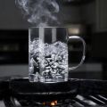 450ml Clear Borosilicate Glass Mug GPB19, Lightweight, Heat Resistant, Fireproof for Oven Use, Perfect for Beverages (1pc).. 