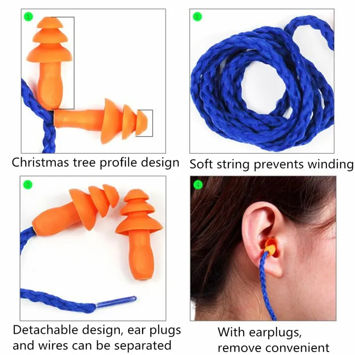 5pes%20Silicon%20Ear%20Plug%20Anti%20Noise%20Snore%20Earplugs%20and%20water%20protector%20in%20Ear%20One%20pair%20-%20Image%205
