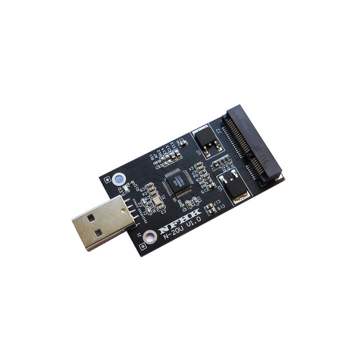 USB 2.0 to mSATA SSD adapter card mSATA SSD to USB 2.0 adapter card Demoo