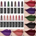 Matte Misty Lipstick Purple Chocolate Lipstick Red Face Black, Durable, Smooth, Moisturizing Formula, Painting Stage Cosmetics.