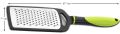 Lemon Zester & Cheese Grater - Cheese, Lemon, Ginger, Garlic, Vegetables, Fruits - Stainless Steel Protective Cover, Dishwasher Safe -27" cm Flat (Green).