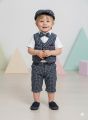 half 5 pcs party dress for baby boys. 