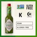 Tabasco Brand Green Pepper Sauce 60ML. 