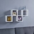 Water registered Melamine Board Book And Showpiece Stand Wall Rack 62. 