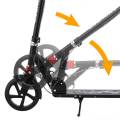 Scoot Around Town with an Adult Adolescents Hapsters Urban Scooter - Foldable, Double Suspension, Dual Brake, Lightweight Aluminum, 100kg Maximum Load. 