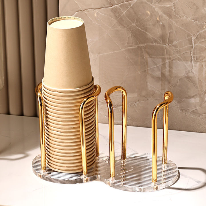 Luxury%20Disposable%20Cup%20Storage%20Holder%20Water%20Tea%20Cups%20Dispenser%20Rack%20Shelf%20with%20Longer%20Stick%20Mug%20Display%20Stand%20Home%20Organizer%20-%20Image%202