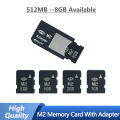 M2 Memory Card 8GB 4GB 2GB 1GB Memory Stick Micro With M2 Adapter MS Stick Pro Duo For Camera Phone. 