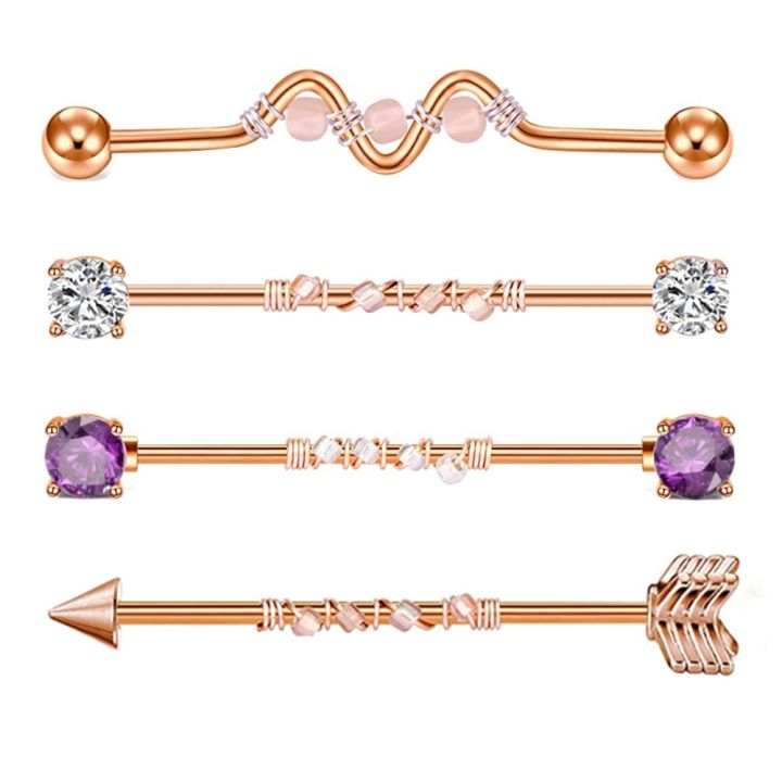 9PC%20Stainless%20Steel%20Heart%20Industrial%20Piercing%20Set%20Earring%20Cartilage%20Industrial%20Barbell%20for%20Women%20Unisex%20Body%20Jewelry%20-%20Image%205