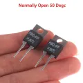 2Pcs  Normally Open Thermal Switch Temperature Sensor Thermostat KSD-01F 50 Degc. 