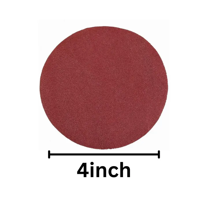 10%20pcs%204%20inch%20P-80%20Grit%20Round%20sandpaper%20Disc%20Sand%20Sheets,%20Hook%20and%20Loop%20Sanding%20Disc,%20Abrasive%20Polish%20Pad%20Plate%20-%20Image%202