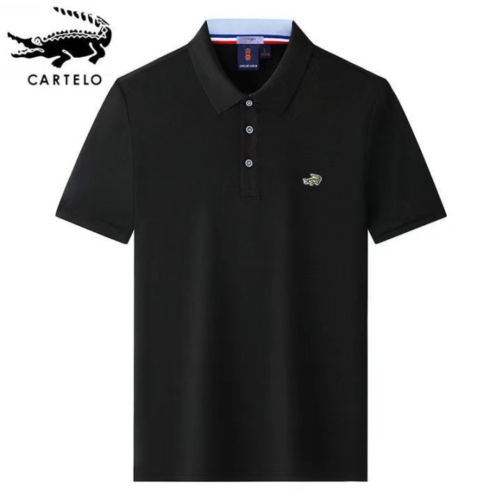 CARTELO%20Summer%20New%20Men's%20Lapel%20Polo%20Shirt%20Cotton%20Embroidered%20Short%20Sleeve%20Casual%20Business%20Fashion%20Slim%20Fit%20Polo%20Shirt%20for%20Men%20-%20Image%205