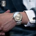 Gubosen Hot Sale Hot Sale Mechanical Watch Men's Watch Waterproof Luminous Calendar Tik Tok Live Stream Hot Sale One Piece Dropshipping. 