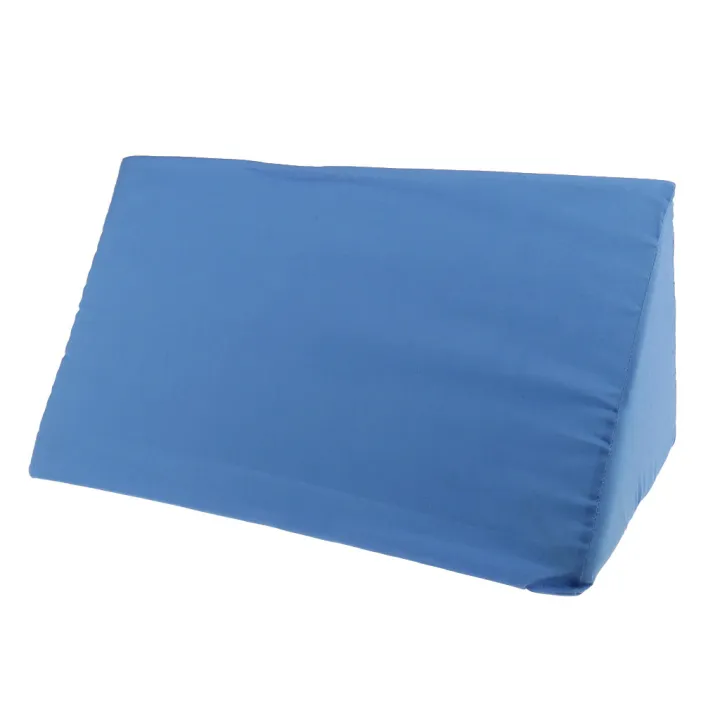 2pcs%20White%20Blue%20Foam%20Bed%20Wedge%20Pillow%20Elevation%20Cushion%20+%20Cover%20Back%20Support%20-%20Image%207