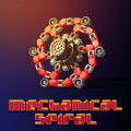 Spiral Robot Toy For Baby Transformable Fingertip Chain Robot Toy. 